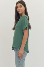 Load image into Gallery viewer, Entro Forest V-Neck Top
