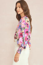 Load image into Gallery viewer, Orchid Floral Bodysuit
