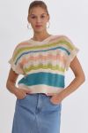 Load image into Gallery viewer, Jade Striped Sweater Top
