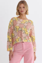 Load image into Gallery viewer, Pink Lemonade Crochet Top
