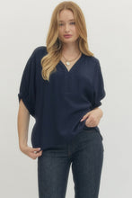 Load image into Gallery viewer, Entro Fern Braided Trim Top
