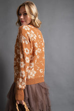 Load image into Gallery viewer, Camel Flora Sweater

