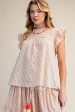 Load image into Gallery viewer, Easel Olive Printed Linen Top
