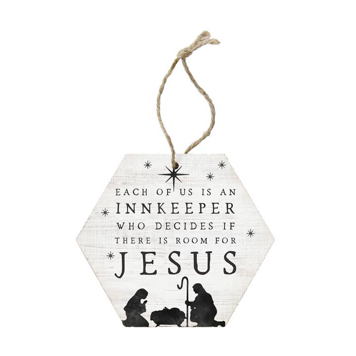 Room for Jesus Ornament