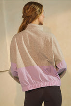 Load image into Gallery viewer, Grey + Lavender Pullover
