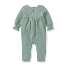 Load image into Gallery viewer, Sage Slub Girl Jumpsuit - Baby
