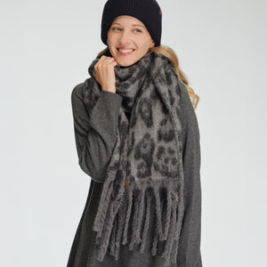 CC Leopard Scarf