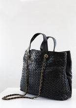 Load image into Gallery viewer, Woven Leather Tote
