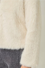Load image into Gallery viewer, Ivory Fur Open Jacket
