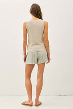 Load image into Gallery viewer, Be Cool Sage Stripe Shorts
