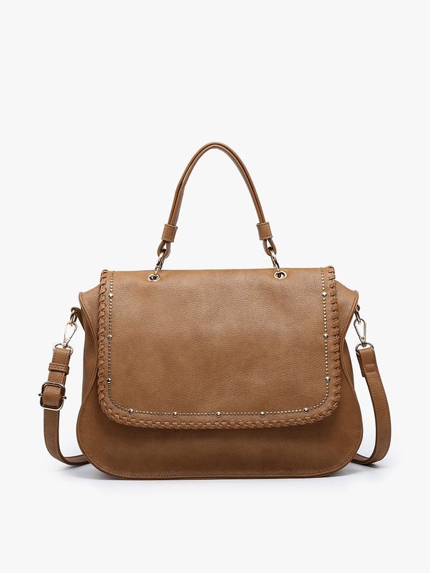 Cricket Studded Satchel