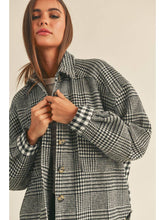 Load image into Gallery viewer, Gingham + Plaid Mixed Shacket
