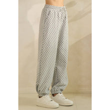 Load image into Gallery viewer, Grey Mini Dot Lounge Pants

