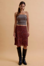 Load image into Gallery viewer, Mocha Ruched Tube Top
