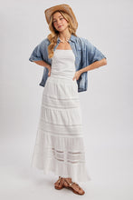 Load image into Gallery viewer, Blu Ivy White Eyelet Maxi Skirt
