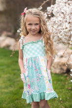 Load image into Gallery viewer, Mint Gingham Dress - Kids
