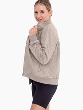 Load image into Gallery viewer, Taupe Quilted Jacket
