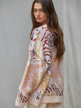 Load image into Gallery viewer, Pink Leopard Print Sweater
