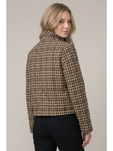 Load image into Gallery viewer, Brown Plaid Padded Jacket

