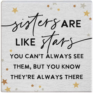 Sisters are Like Stars Sign