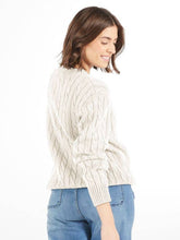 Load image into Gallery viewer, Emma Cream Cable Sweater
