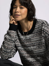 Load image into Gallery viewer, Black + Brown Hester Sweater
