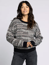 Load image into Gallery viewer, Black + Brown Hester Sweater
