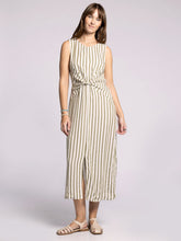 Load image into Gallery viewer, Jane Olive Stripe Dress

