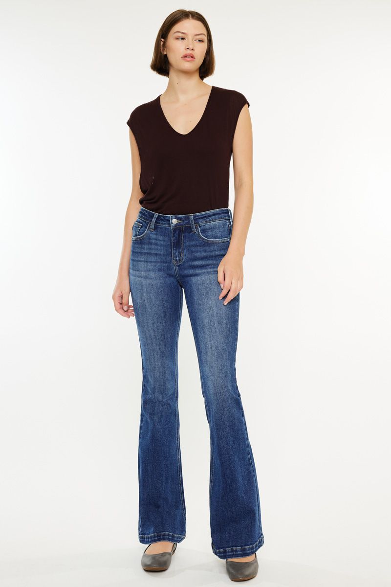 KC Lydia Dark Petite Flares