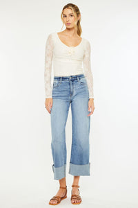 KC Tara Wide Cuff Denim