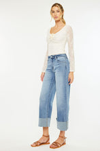 Load image into Gallery viewer, KC Tara Wide Cuff Denim
