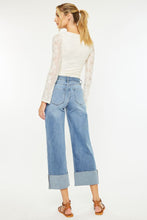 Load image into Gallery viewer, KC Tara Wide Cuff Denim
