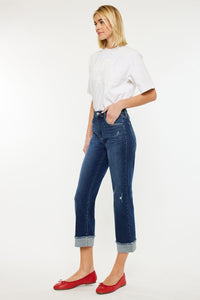 KC Lisa Dark Cuffed Denim