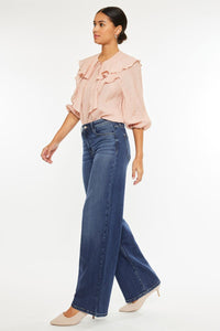 KC Rachel Dark Wide Leg Denim