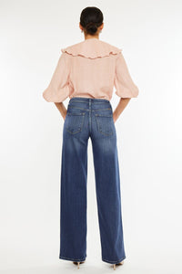 KC Rachel Dark Wide Leg Denim