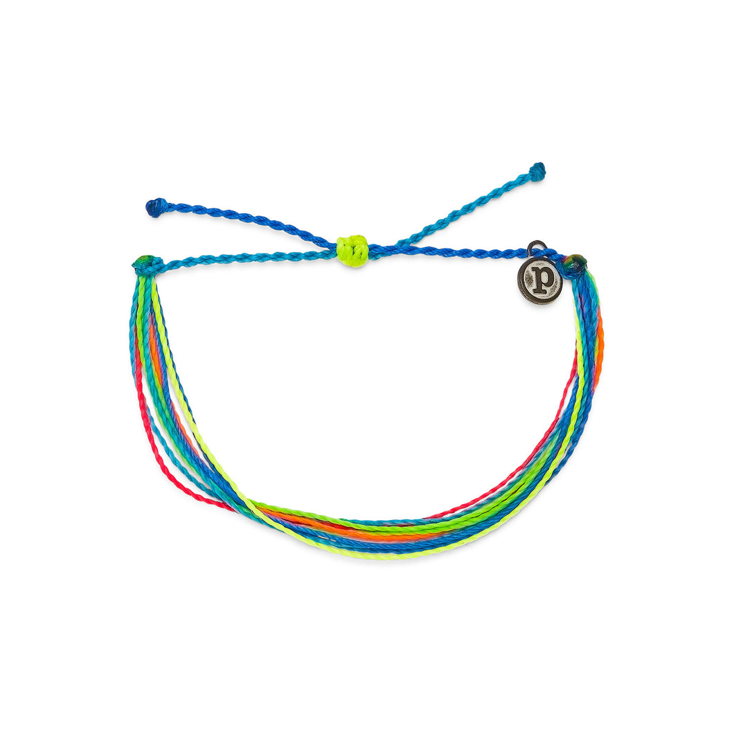 Neon Shoreline Pura Vida Bracelet