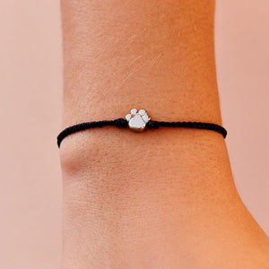 Black Paw Charm Pura Vida Bracelet