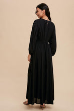 Load image into Gallery viewer, Black V Dress
