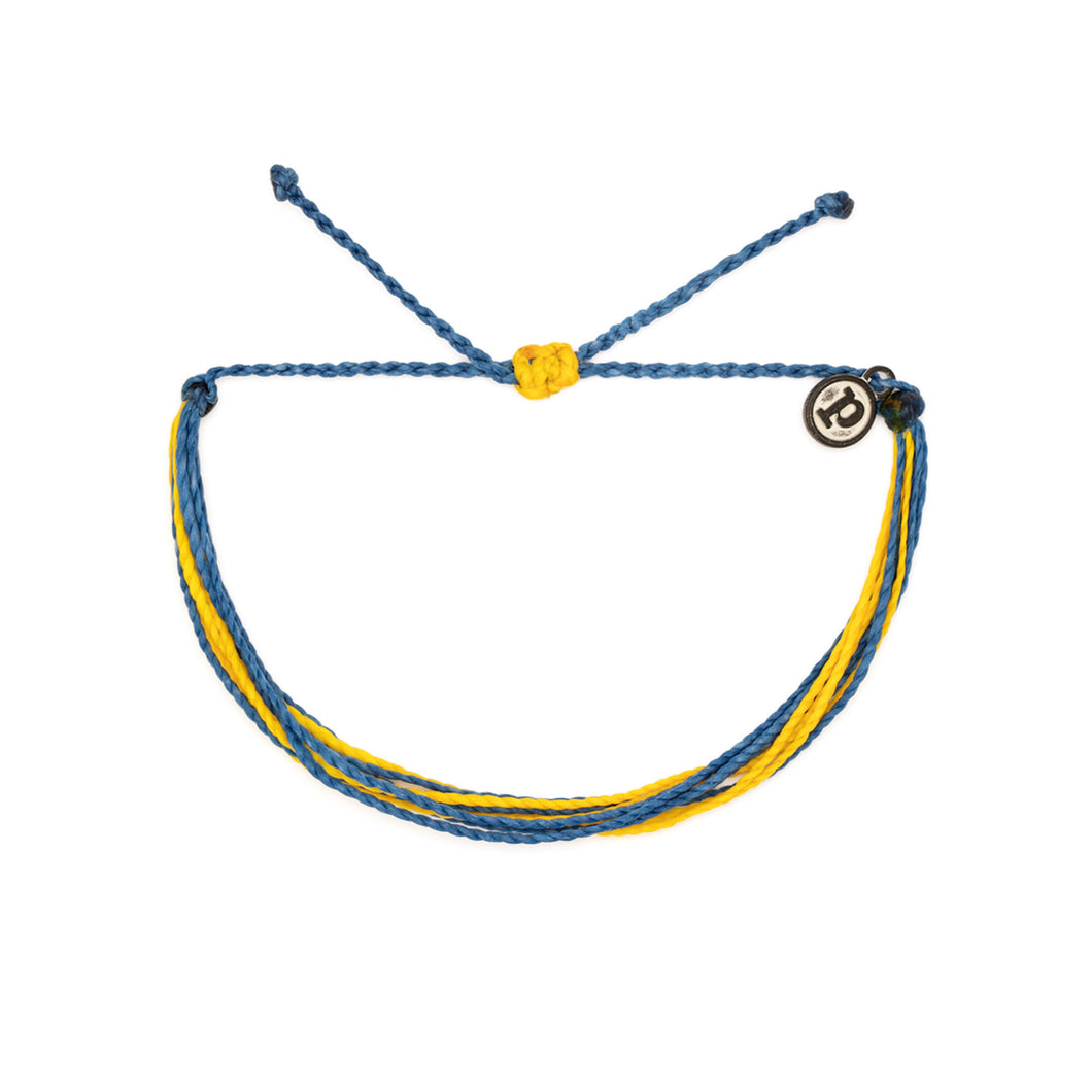 Blue + Yellow Pura Vida Bracelet