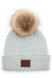 Diagonal Pom Hat