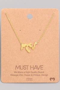 Michigan Lakes Charm Necklace