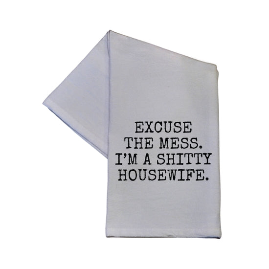 Shitty Housewife Tea Towel