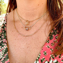 Load image into Gallery viewer, Gold Kinsley Initial Necklace
