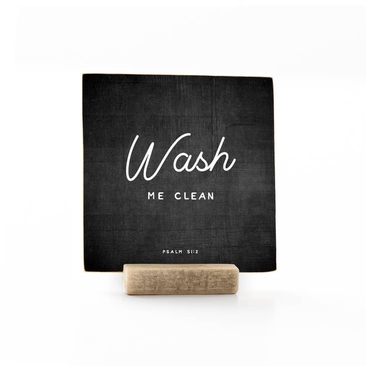 Wash Me Clean Sign